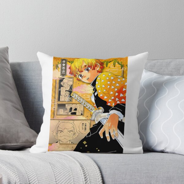 Item preview, Zenitsu Agatsuma Inspired Demon Slayer Manga Style Artwork designed and sold by Korkonne.