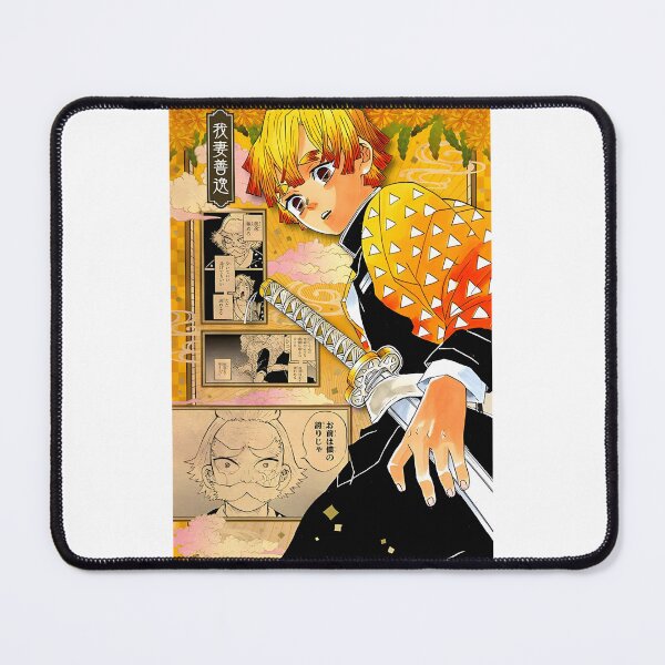 Item preview, Zenitsu Agatsuma Inspired Demon Slayer Manga Style Artwork designed and sold by Korkonne.