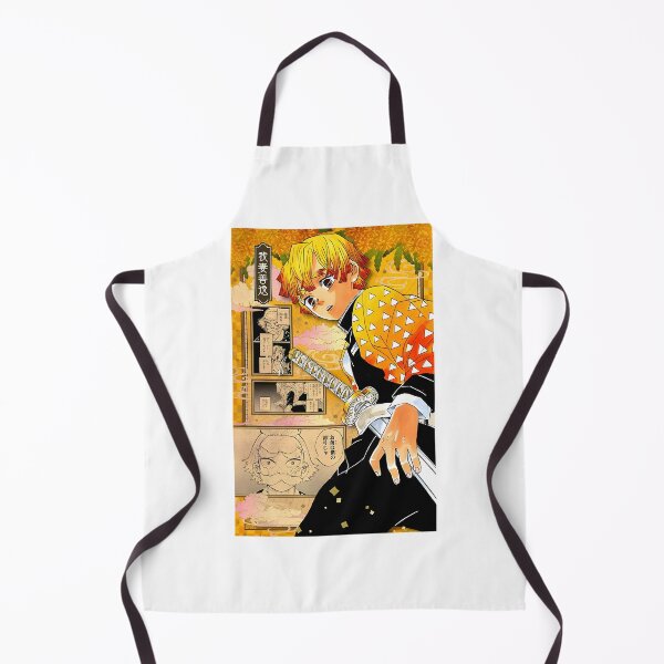 Item preview, Zenitsu Agatsuma Inspired Demon Slayer Manga Style Artwork designed and sold by Korkonne.
