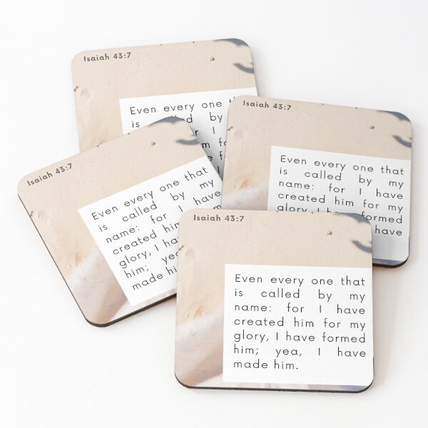 Item preview, Isaiah 43:7 designed and sold by Undonemadenew.
