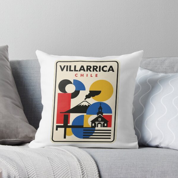Item preview, Retro Villarrica Bauhaus Geometric Skyline designed and sold by k3rstman1.