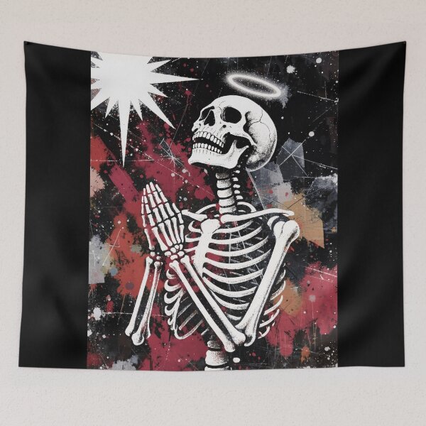 Item preview, Praying Skeleton designed and sold by Kamoufleur.