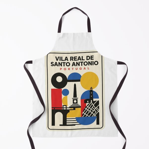 Item preview, Retro Vila Real De Santo Antonio Bauhaus Geometric Skyline designed and sold by k3rstman1.