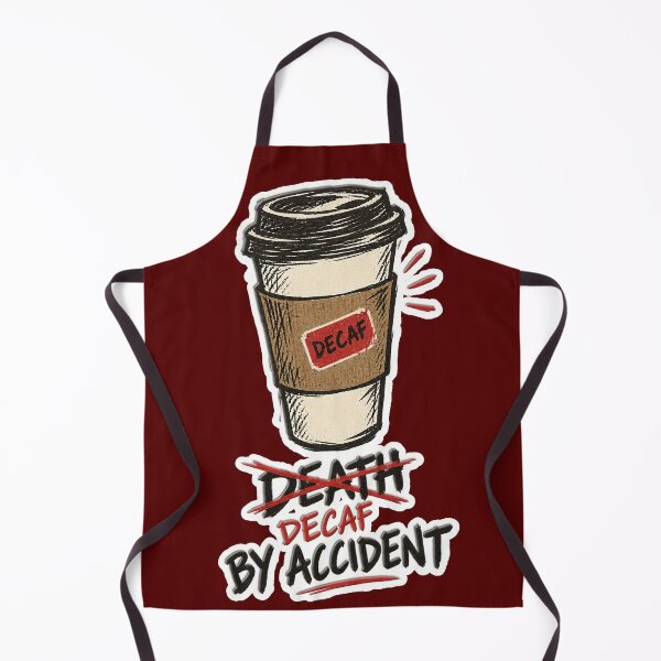 Item preview, Decaf by Accident — Dramatic Overreaction to a Caffeine Mishap designed and sold by NuretroStudio.