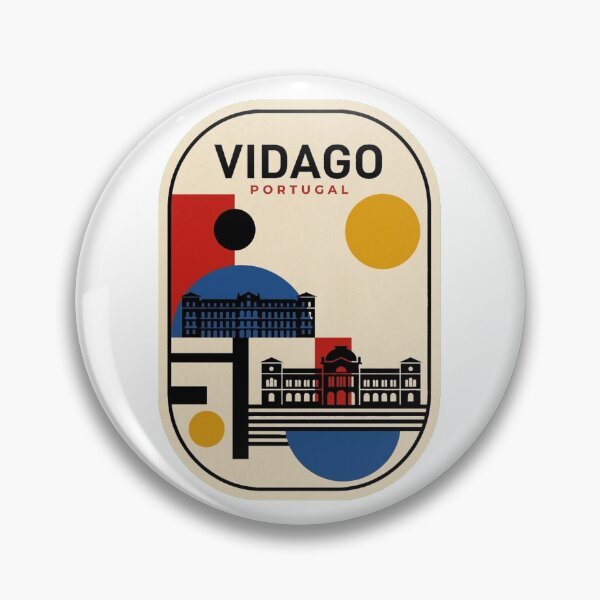 Item preview, Retro Vidago Bauhaus Geometric Skyline designed and sold by k3rstman1.
