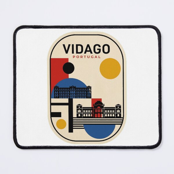 Item preview, Retro Vidago Bauhaus Geometric Skyline designed and sold by k3rstman1.