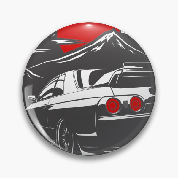 Item preview, Nissan Skyline GTR Haruna Car Illustration for Auto Enthusiasts designed and sold by naughty-boy.