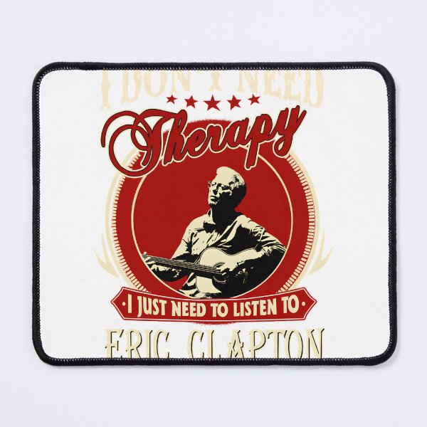 Item preview, Eric Clapton Inspired Music Quote Design - I Just Need To Listen To designed and sold by alhelizh.
