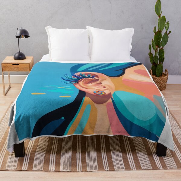 Item preview, Ear With False Eyelashes Pop Art designed and sold by Home Decor Art.