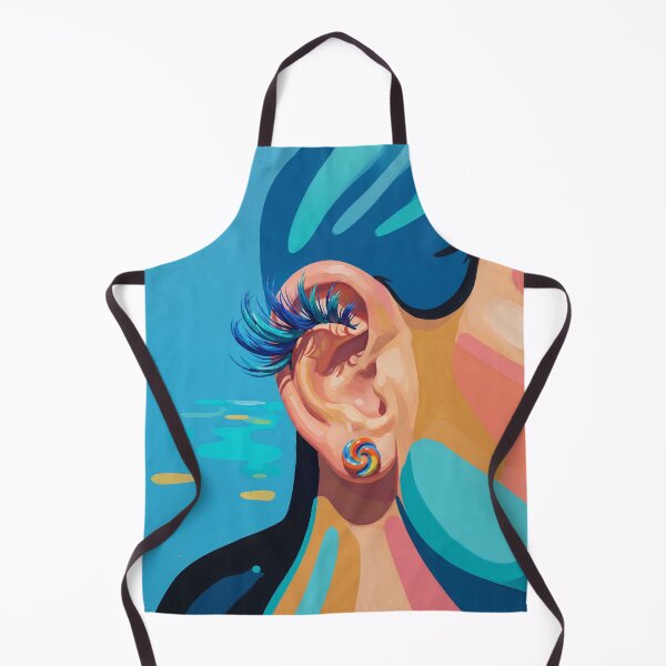 Item preview, Ear With False Eyelashes Pop Art designed and sold by Home Decor Art.