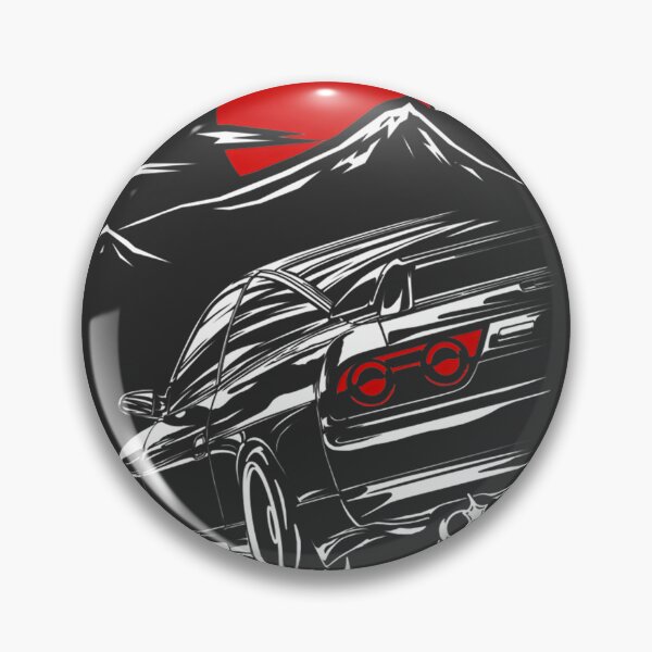 Item preview, Nissan Silvia S Inspired Car Illustration with Haruna Character Design designed and sold by naughty-boy.