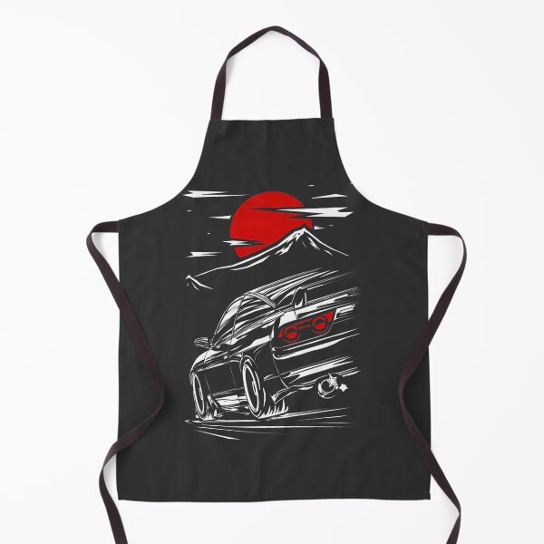 Item preview, Nissan Silvia S Inspired Car Illustration with Haruna Character Design designed and sold by naughty-boy.
