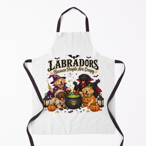 Item preview, Labradors Because People Are Creepy Halloween Dog designed and sold by SoyLamderma.