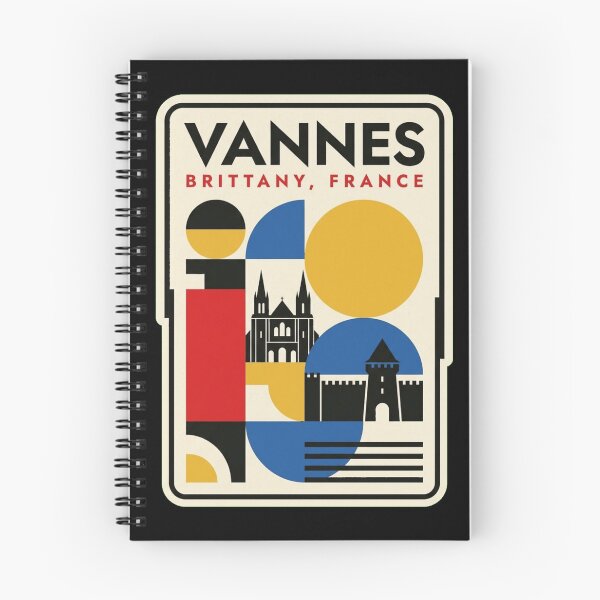 Item preview, Retro Vannes Bauhaus Geometric Skyline designed and sold by k3rstman1.