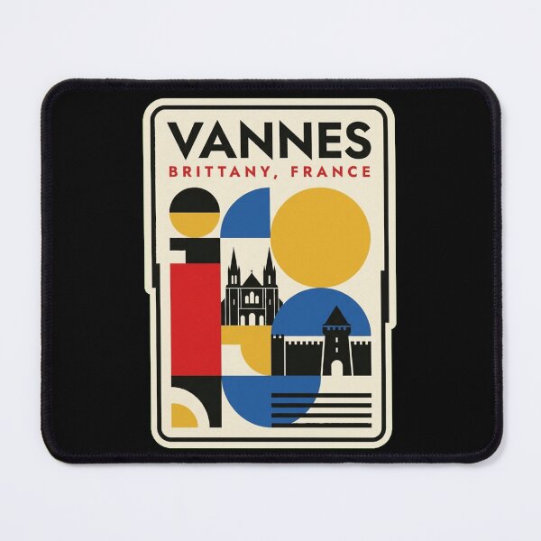 Item preview, Retro Vannes Bauhaus Geometric Skyline designed and sold by k3rstman1.