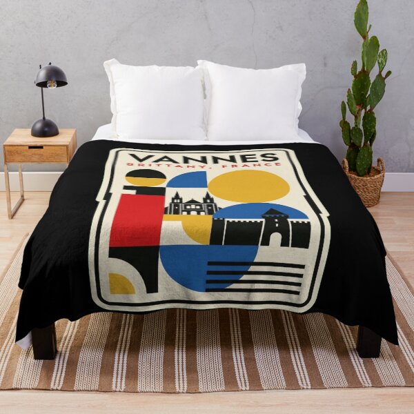 Item preview, Retro Vannes Bauhaus Geometric Skyline designed and sold by k3rstman1.