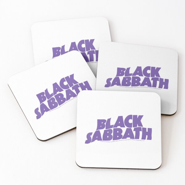 Item preview, Black Sabbath Purple Logo Poster Design designed and sold by Minimalistellar.