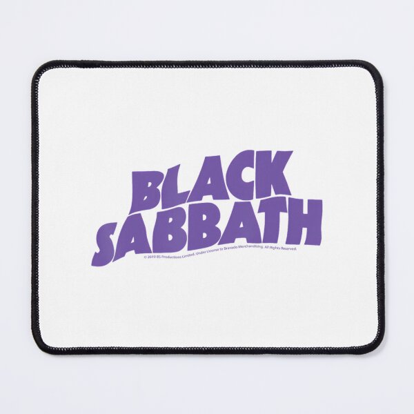 Item preview, Black Sabbath Purple Logo Poster Design designed and sold by Minimalistellar.