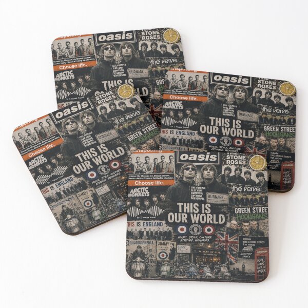 Item preview, Britpop Collage designed and sold by COFFEEWITHARTS.