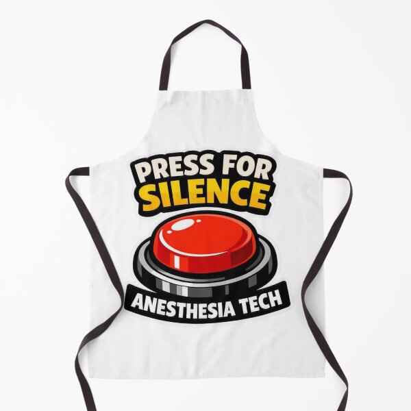 Item preview, Anesthesia Tech Press For Silence Funny Dark Humor OR designed and sold by Timeless Junction.