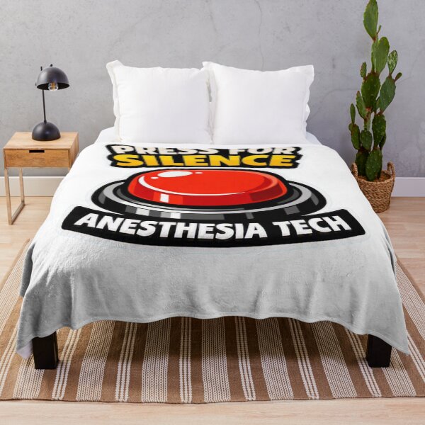 Item preview, Anesthesia Tech Press For Silence Funny Dark Humor OR designed and sold by Timeless Junction.