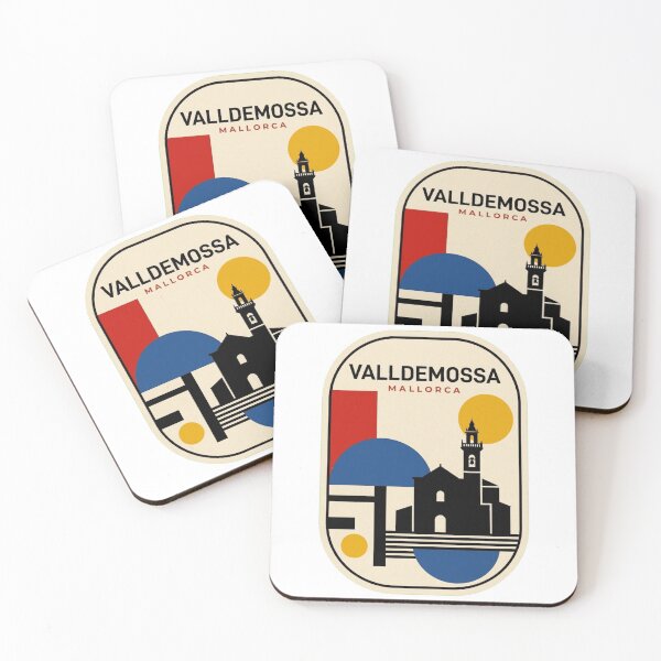 Item preview, Retro Valldemossa Bauhaus Geometric Skyline designed and sold by k3rstman1.
