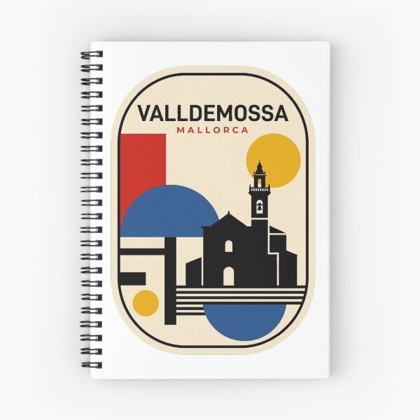 Item preview, Retro Valldemossa Bauhaus Geometric Skyline designed and sold by k3rstman1.