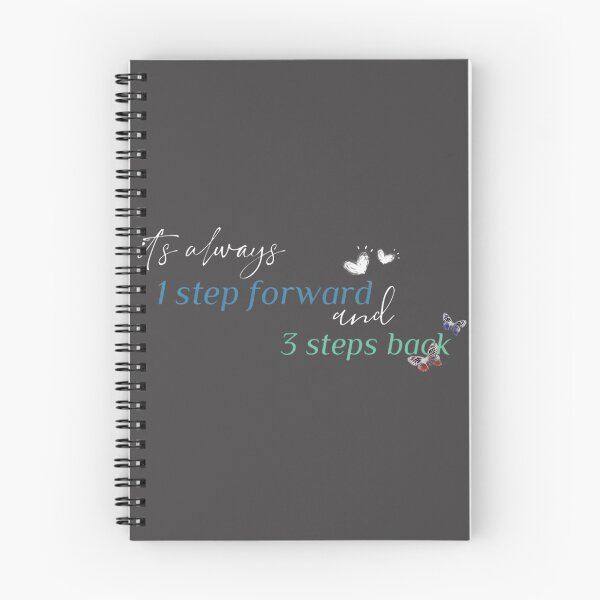 Item preview, Step Forward Steps Back Motivational Quote Design for Perseverance and Growth designed and sold by mandacek.