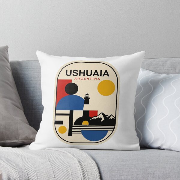 Item preview, Retro Ushuaia Bauhaus Geometric Skyline designed and sold by k3rstman1.