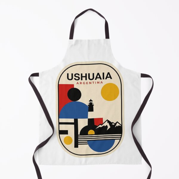 Item preview, Retro Ushuaia Bauhaus Geometric Skyline designed and sold by k3rstman1.