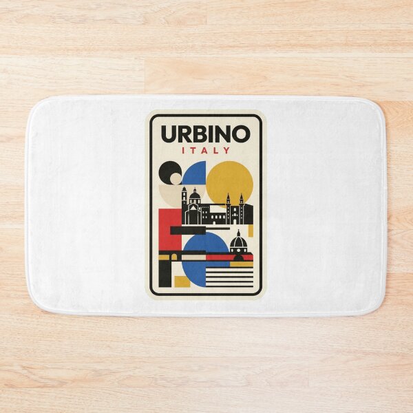 Item preview, Retro Urbino Bauhaus Geometric Skyline designed and sold by k3rstman1.