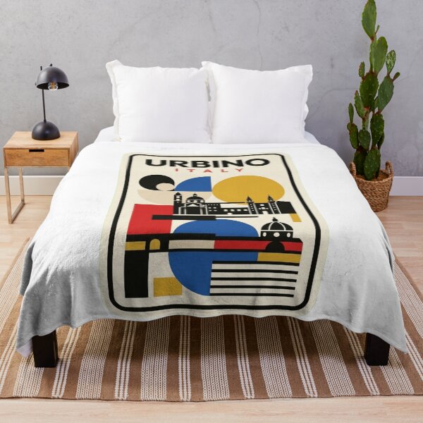 Item preview, Retro Urbino Bauhaus Geometric Skyline designed and sold by k3rstman1.
