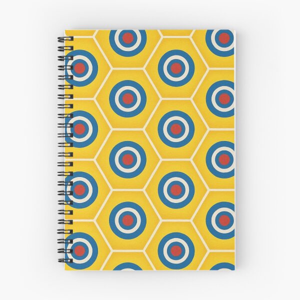 Item preview, Retro Bullseye Hive Pattern designed and sold by Monkeysalad.
