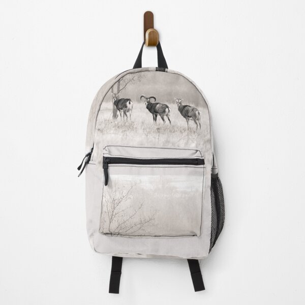 Item preview, Mouflon Herd in the Winter Mist designed and sold by gabormedve.