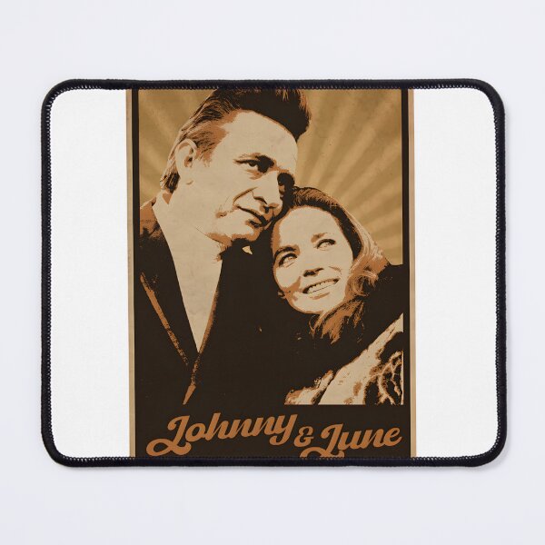 Item preview, Johnny June Cash Inspired Country Music Vintage Style Design designed and sold by CaitHorton.