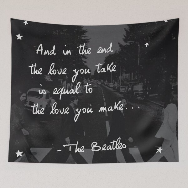 Item preview, Abbey Road Starry Night designed and sold by COFFEEWITHARTS.