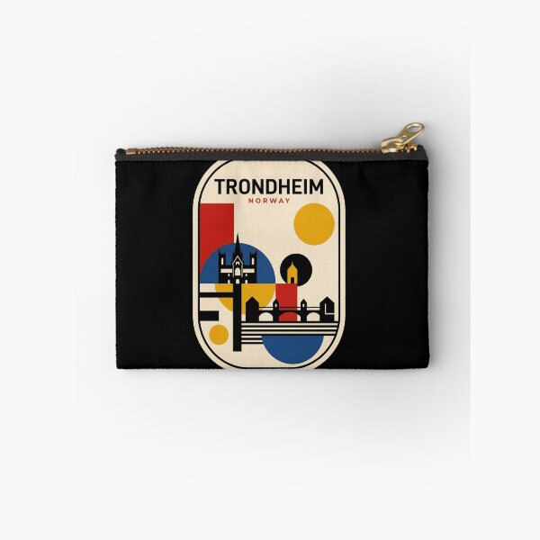 Item preview, Retro Trondheim Bauhaus Geometric Skyline designed and sold by k3rstman1.