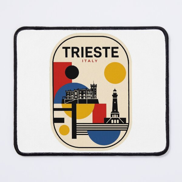 Item preview, Retro Trieste Bauhaus Geometric Skyline designed and sold by k3rstman1.
