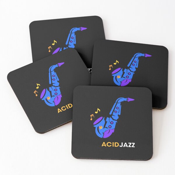 Item preview, Acid Jazz Saxophone Minimalist Music Art designed and sold by FULLER FACTORY.