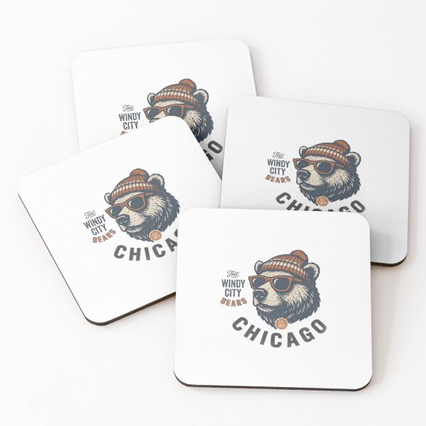 Item preview, Chicago Bear Beanie Sunglasses  designed and sold by DorkStarMedia.