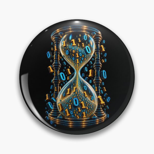 Item preview, Binary Time – Digital Hourglass designed and sold by Kicor.