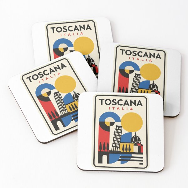 Item preview, Retro Toscana Bauhaus Geometric Skyline designed and sold by k3rstman1.