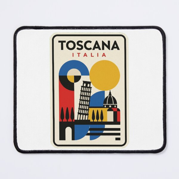 Item preview, Retro Toscana Bauhaus Geometric Skyline designed and sold by k3rstman1.