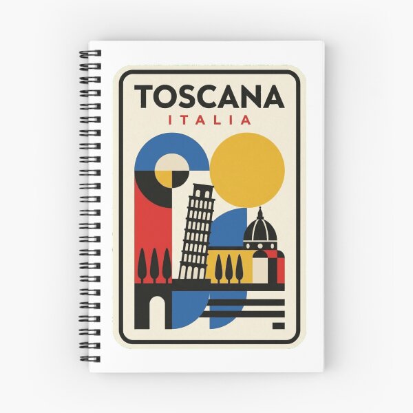 Item preview, Retro Toscana Bauhaus Geometric Skyline designed and sold by k3rstman1.