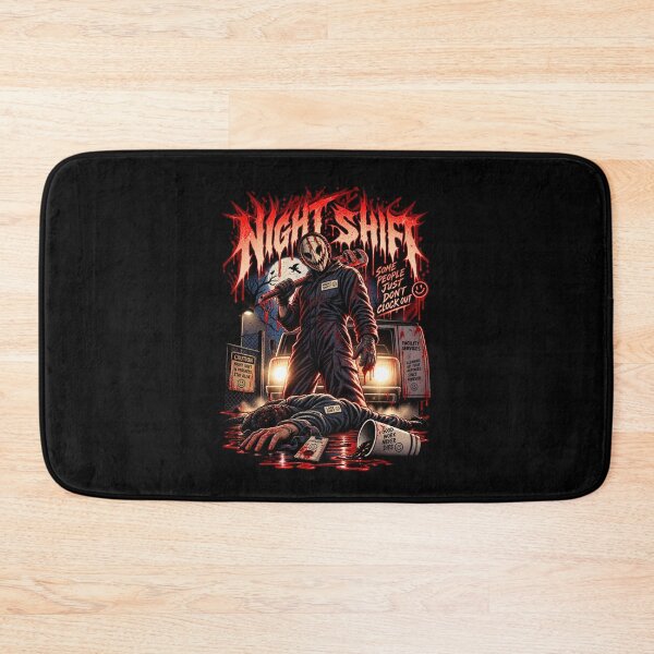 Item preview, Night Shift Horror – Some People Just Don’t Clock Out designed and sold by SidTastic .