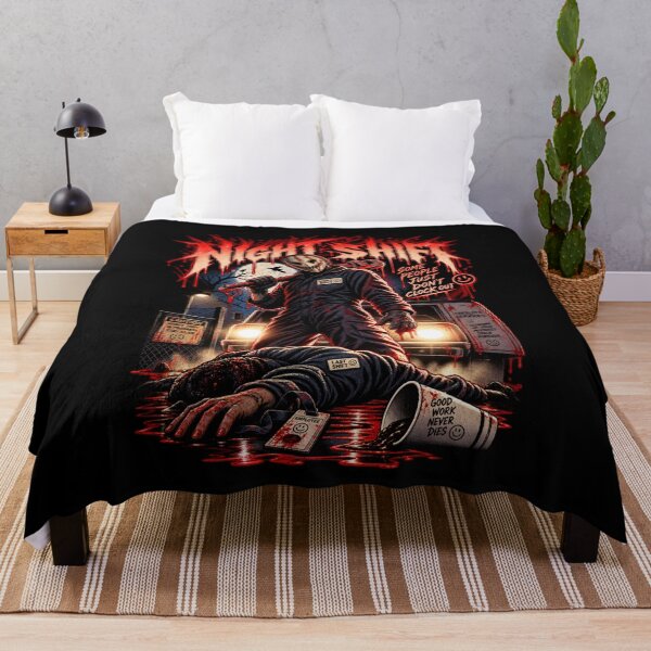 Item preview, Night Shift Horror – Some People Just Don’t Clock Out designed and sold by SidTastic .