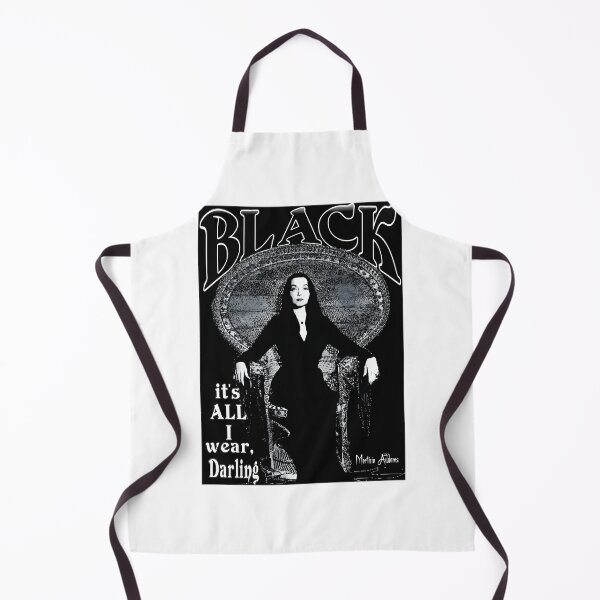 Item preview, Black Its All I Wear Morticia Addams Inspired Gothic Design designed and sold by saidbouker.