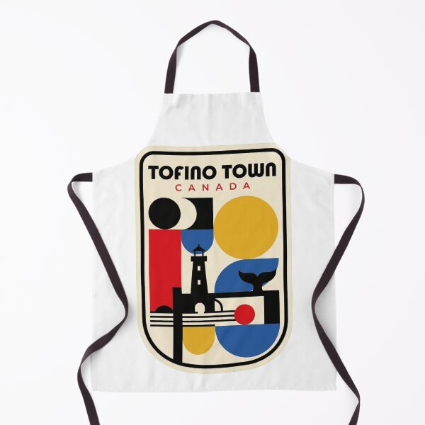 Item preview, Retro Tofino Town Bauhaus Geometric Skyline designed and sold by k3rstman1.