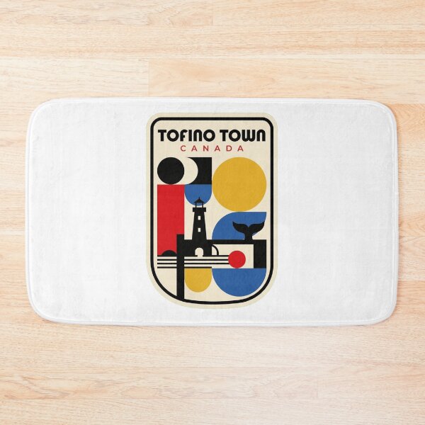 Item preview, Retro Tofino Town Bauhaus Geometric Skyline designed and sold by k3rstman1.