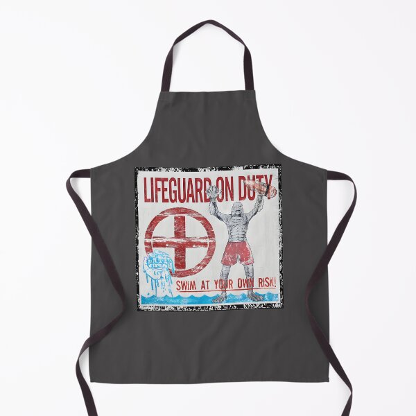 Item preview, The Lifeguard Creature On Duty - Unique Beach and Poolside Design designed and sold by saidbouker.